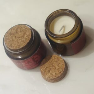 New Year Salt Candle